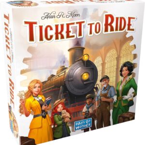 Asmodee Ticket to Ride Board Game (2025 Refresh) – A Cross-Country Train Adventure for Friends and Family, Strategy Game for Kids & Adults, Ages 8+, 2-5 Players, 30-60 Minute Playtime