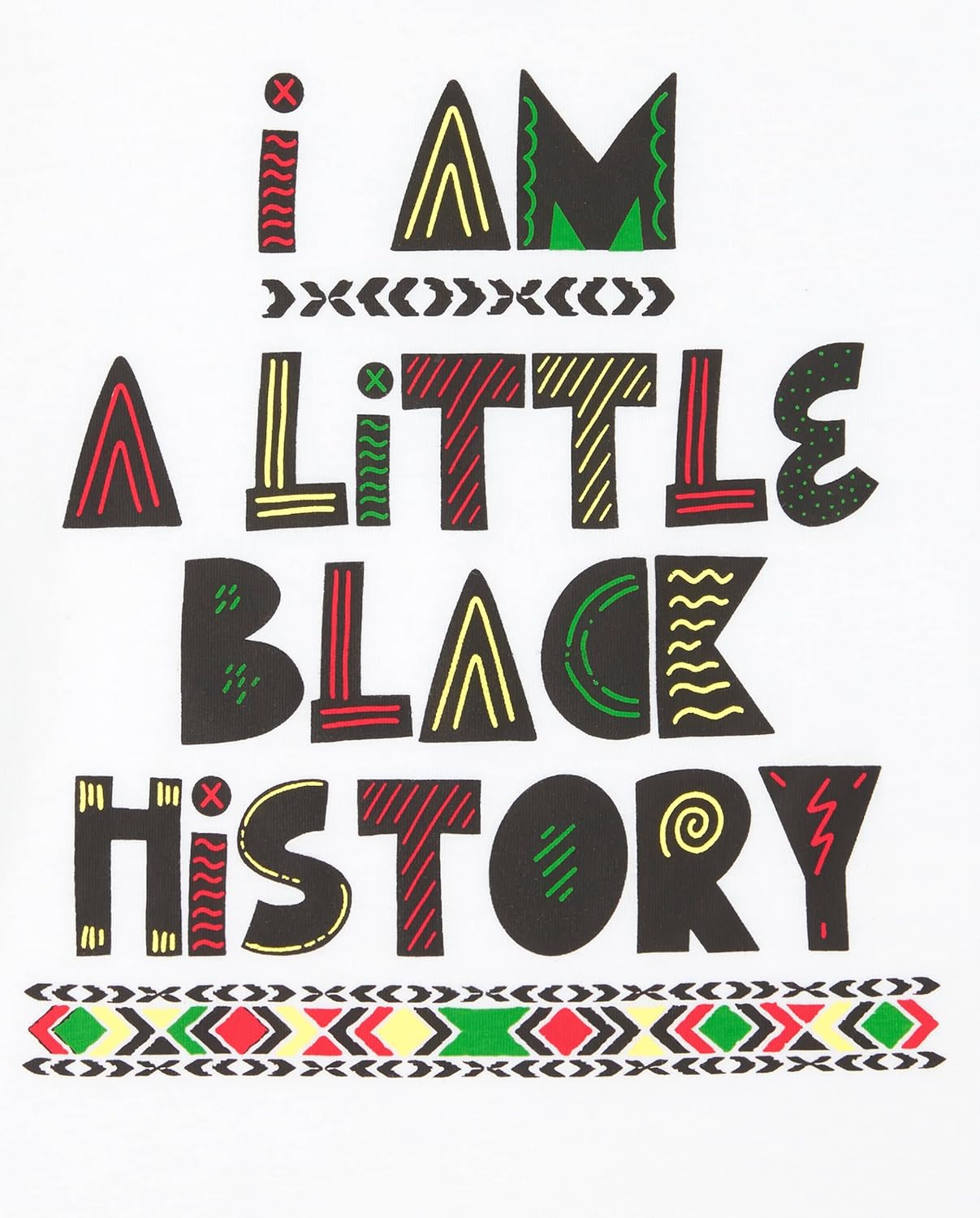 The Children's Place Unisex Baby and Toddler Short Sleeve Black History Graphic T-Shirt - Image 2