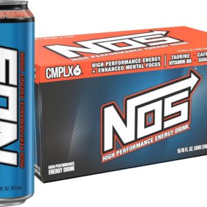 NOS Original: High Performance Energy Drink. 16 Fl oz | Pack of 15