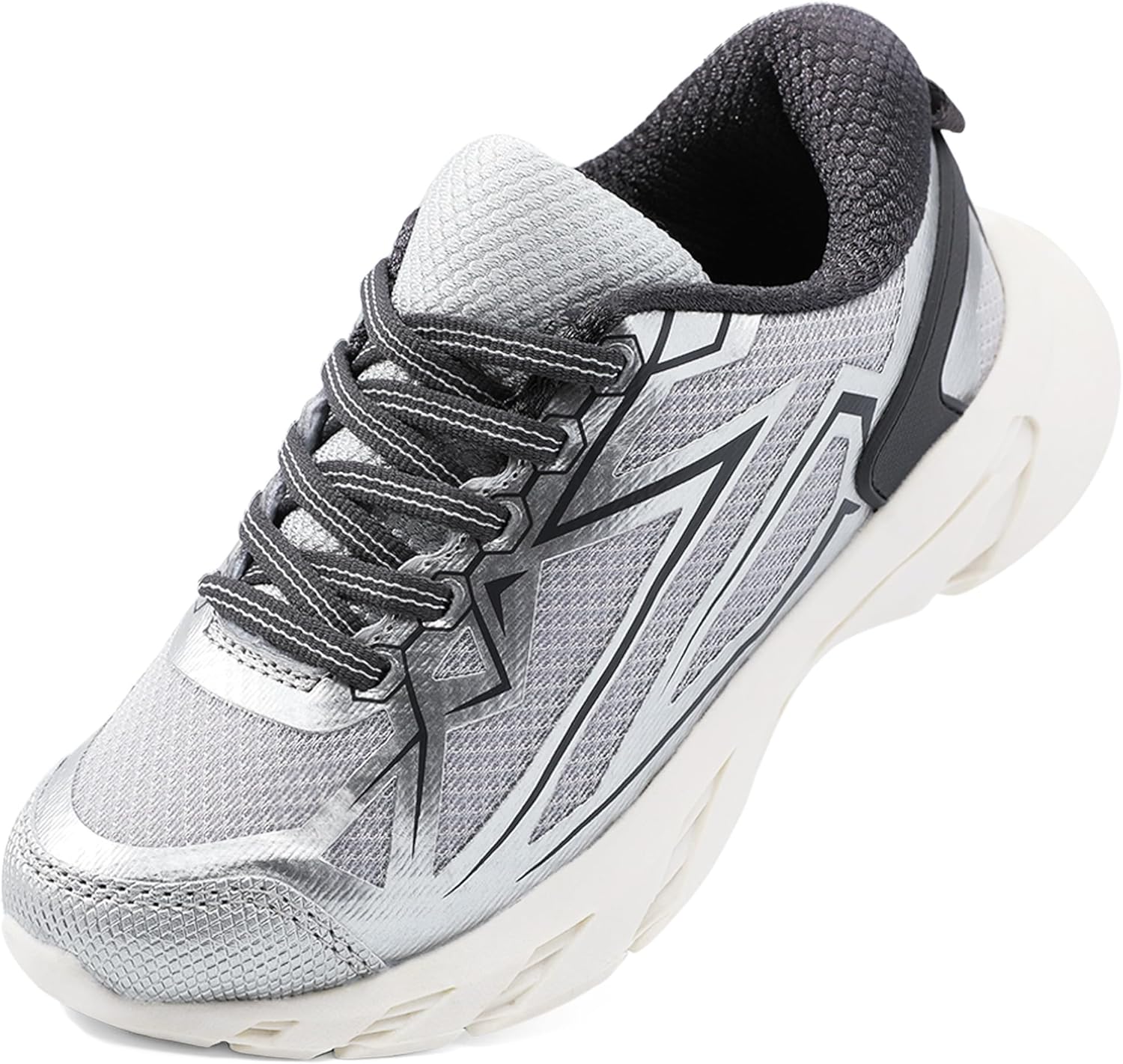 HOMEHOT Boys Girls Lightweight Breathable Sneakers Strap Athletic Tennis Shoes for Running Walking (Toddler/Little Kid/Big Kid) - Image 3