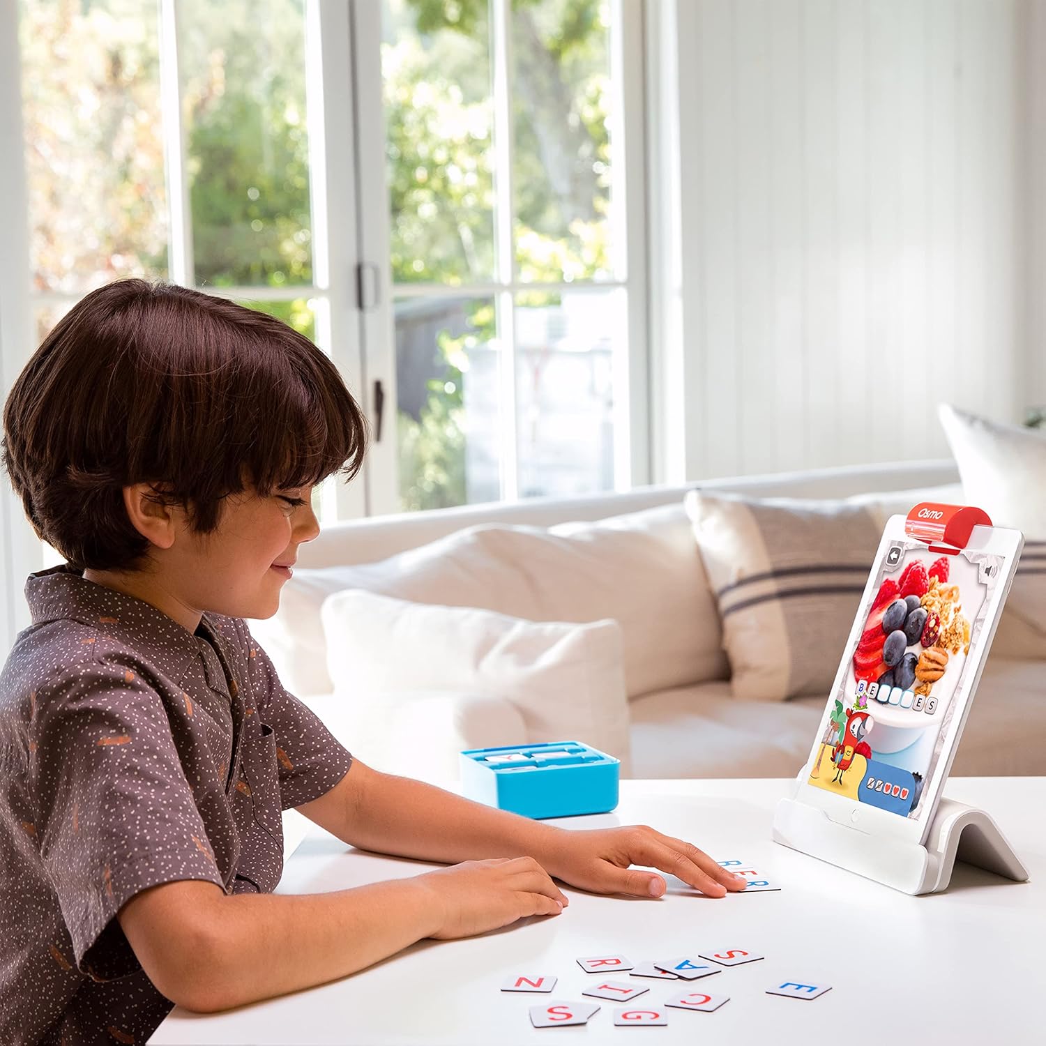 Osmo - Genius Starter Kit for iPad - 5 Educational Learning Games - Ages 6-10 - Math, Spelling, Creativity & More - STEM Toy Gifts for Kids, Boy & Girl - Ages 6 7 8 9 10 (Osmo Base Included) - Image 7