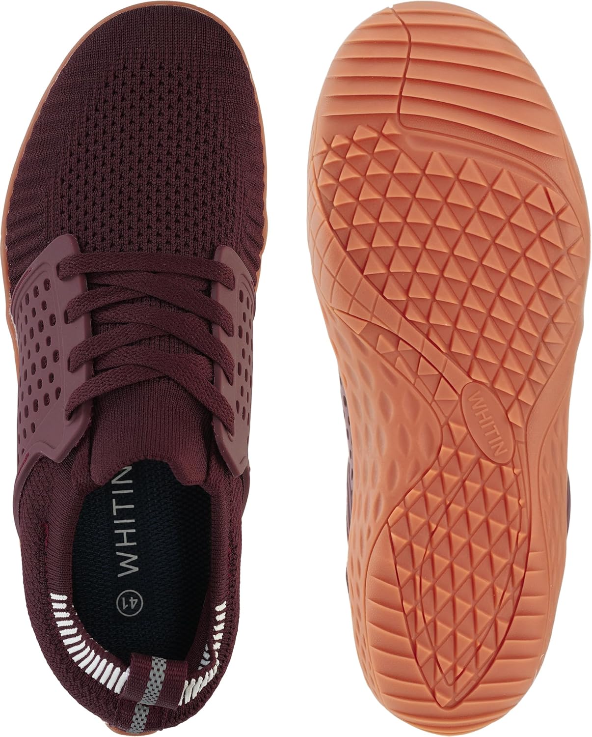 WHITIN Women's Barefoot & Minimalist Shoe | Zero Drop Sole | Trail Runner - Image 6