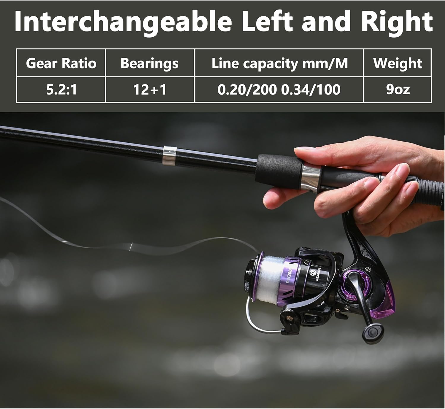 Fishing Pole Combo 2PCS Telescopic Fishing Rod and Aluminum Reel Combos with Carrier Bag Sea Saltwater Freshwater Fishing Rod Reel Kits - Image 2