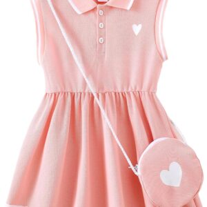 Little Toddler Girl Sporty Dress Summer Clothes Ruffle Sleeveless Kids Dresses Sport Causal Beach Sundress Girl Outfits