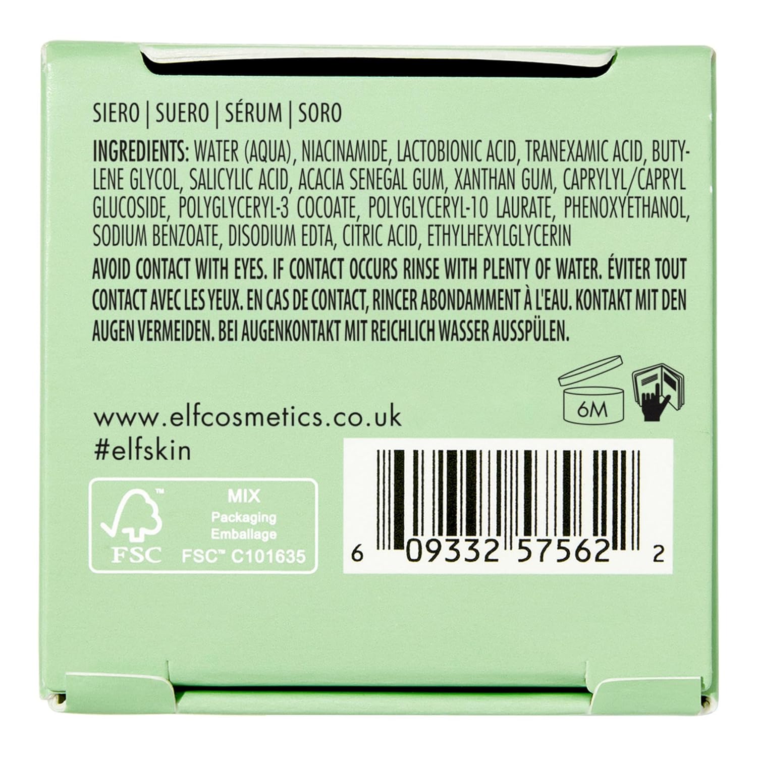 e.l.f. SKIN Blemish Breakthrough Triple-Acid Resurfacing Serum, Hydrating Night Serum For Fighting Blemishes, Helps Improve Skin Tone & Texture - Image 2