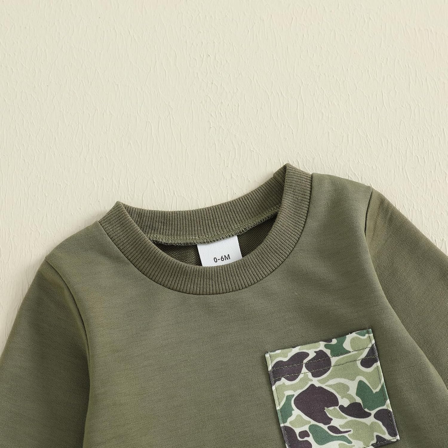 Toddler Boy Fall Winter Clothes Baby Camo Hunting Outfits Retro Pullover Sweatshirts + Camouflage Pants Set - Image 4