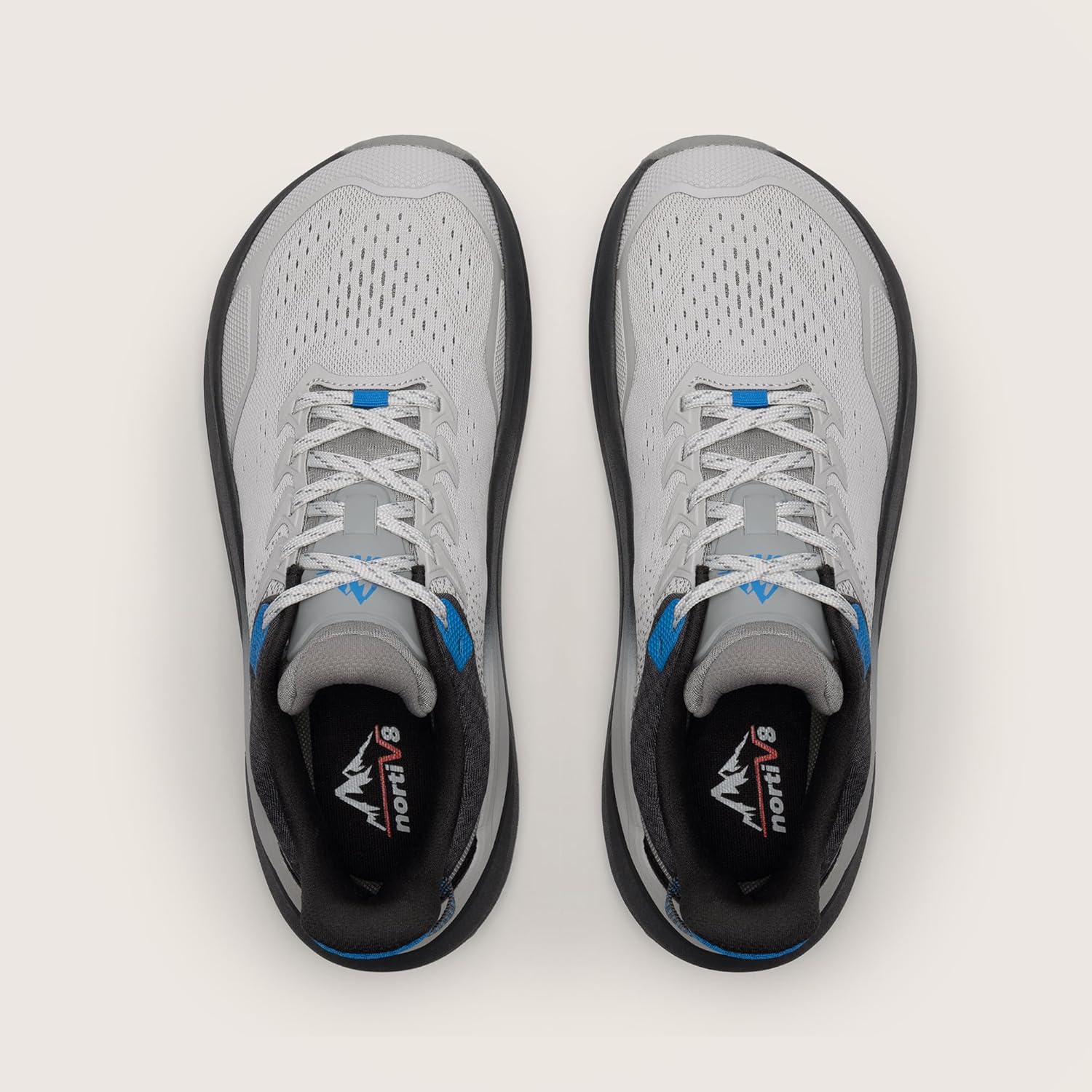 NORTIV 8 Men's Wide Toe Box Trail Running Shoes Cushion Walking Barefoot Tennis Workout Gym Cross Training Shoe Fashion Sneakers Whitney - Image 8