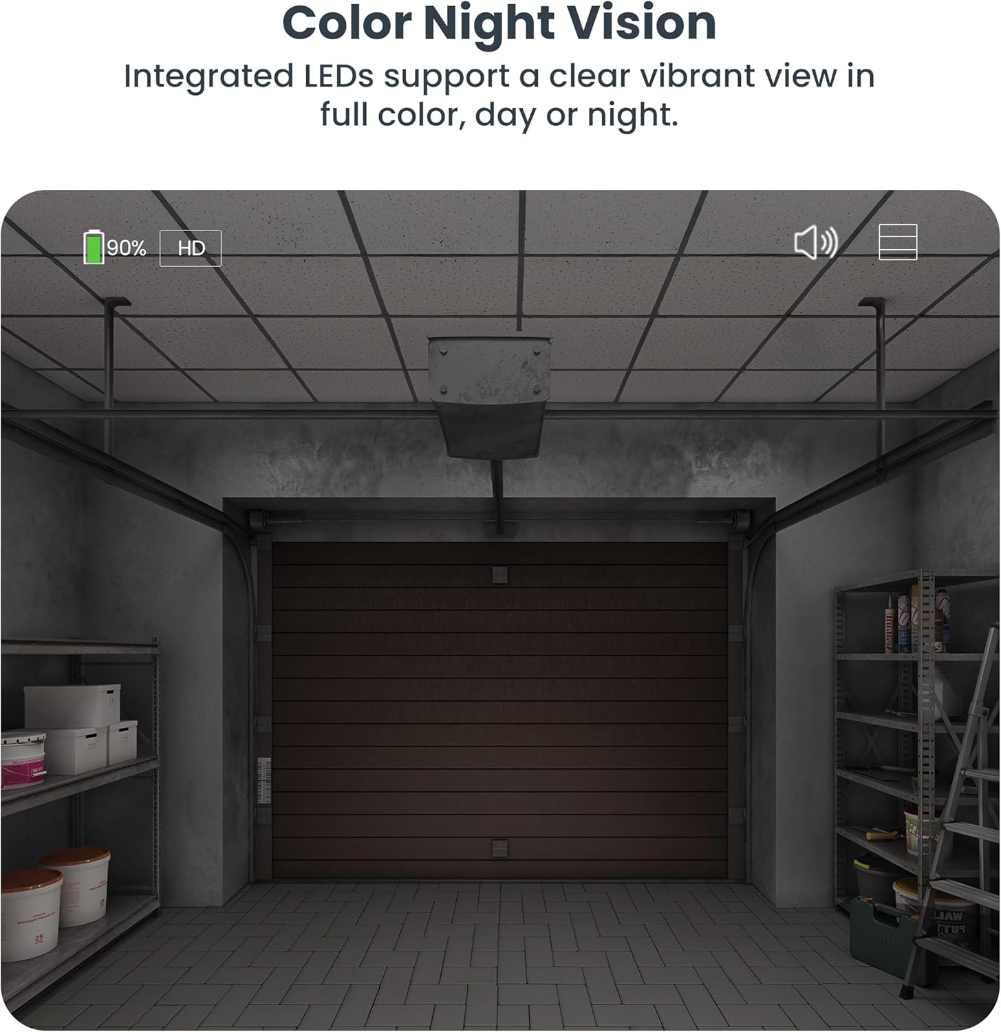 Feit Electric Smart Security Camera Bulb, 2K QHD Resolution, 2-Way Audio, Human Tracking, 350° Pan, Night Vision, Motion Alerts, E26 Base, Alexa/Google Assistant Compatible, CAM/PAN/WIFI/E26/2K - Image 6