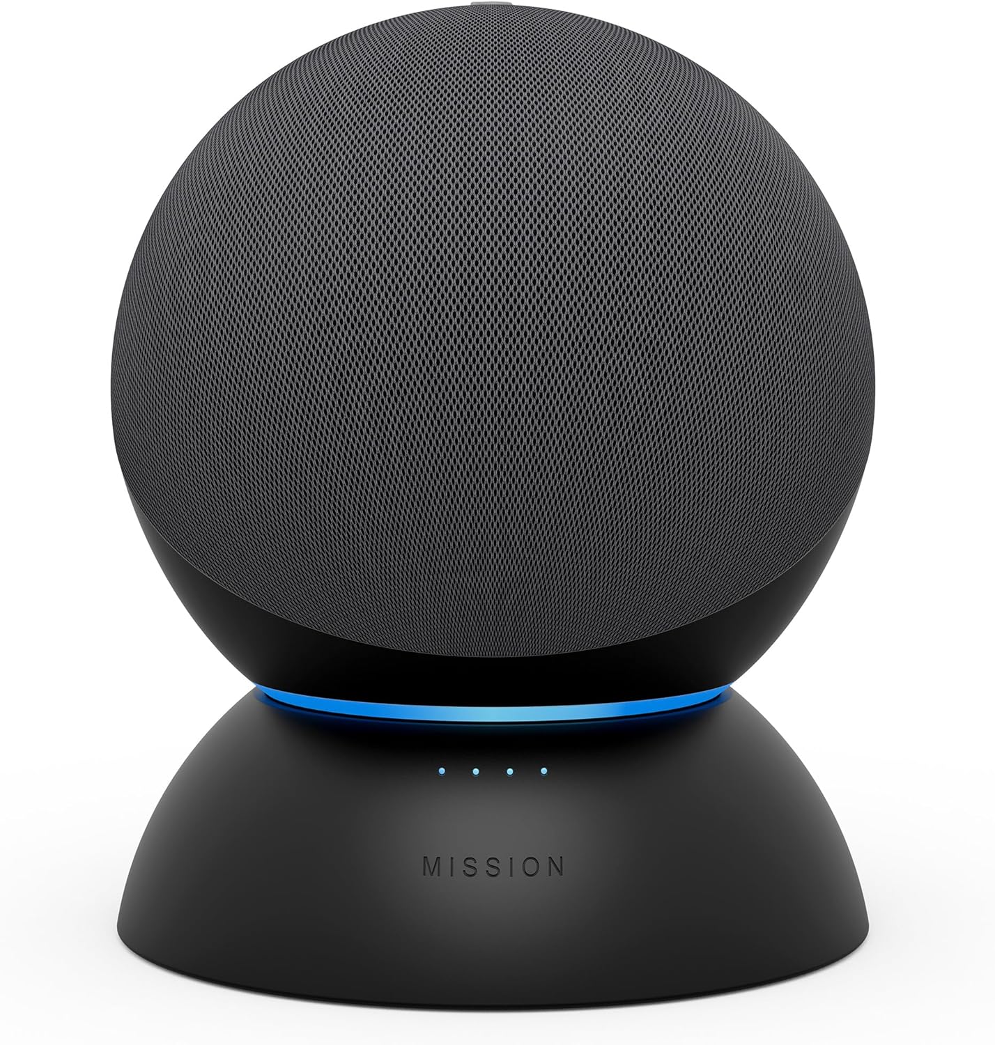 Made For Amazon, Battery Base for Echo (4th generation). Not compatible with previous generations of Echo or Echo Dot (1st Gen, 2nd Gen, or 3rd Gen). - Image 2