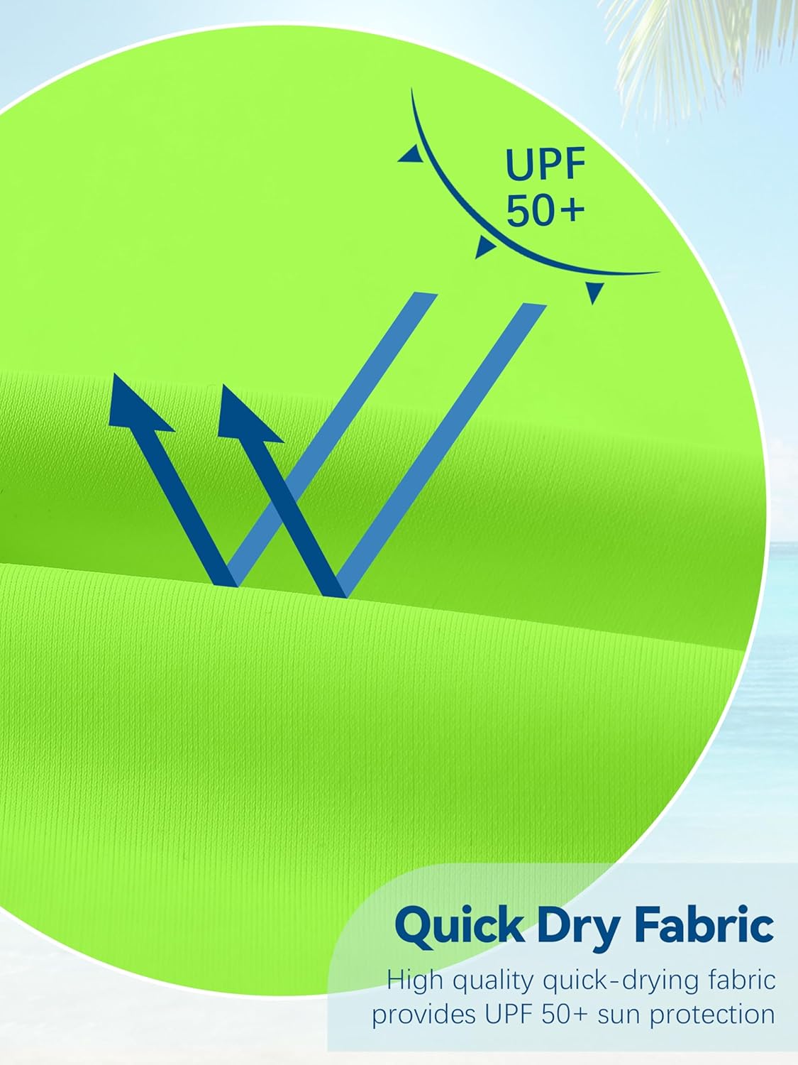 Neon Shirts for Boys Girls UPF 50+ Dry Fit Swim Shirt Kids Rash Guard Athletic T-Shirts for Boys Girls Sports Undershirt - Image 3