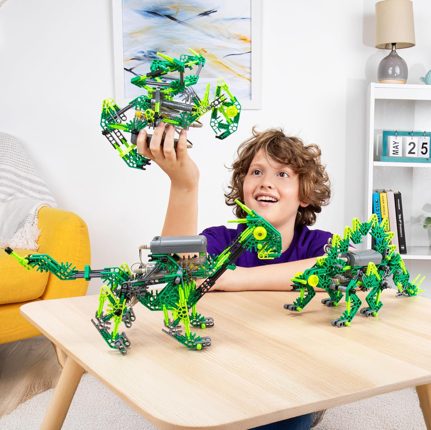 K'NEX Dynamic Dinos 6-in-1 Building Set - STEM Building Kit, Kid Construction, Creative Play Toy‚ Ages 8+ - Image 5