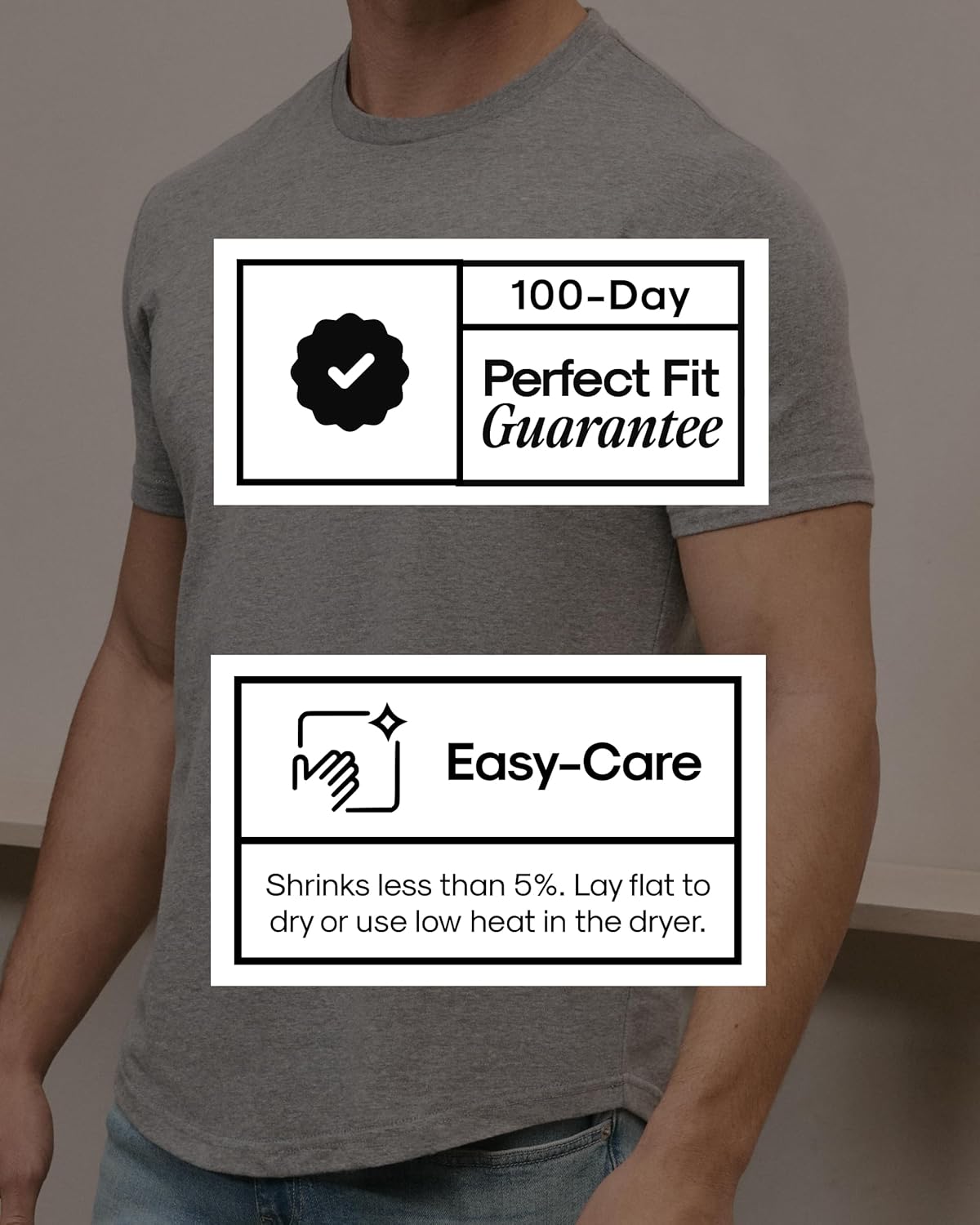 True Classic Mens T-Shirts – Curved Hem Tee Mens, Hipster Shirts for Men, Long Tail T Shirts for Man, Drop Cut Lounge/Sleep - Image 6