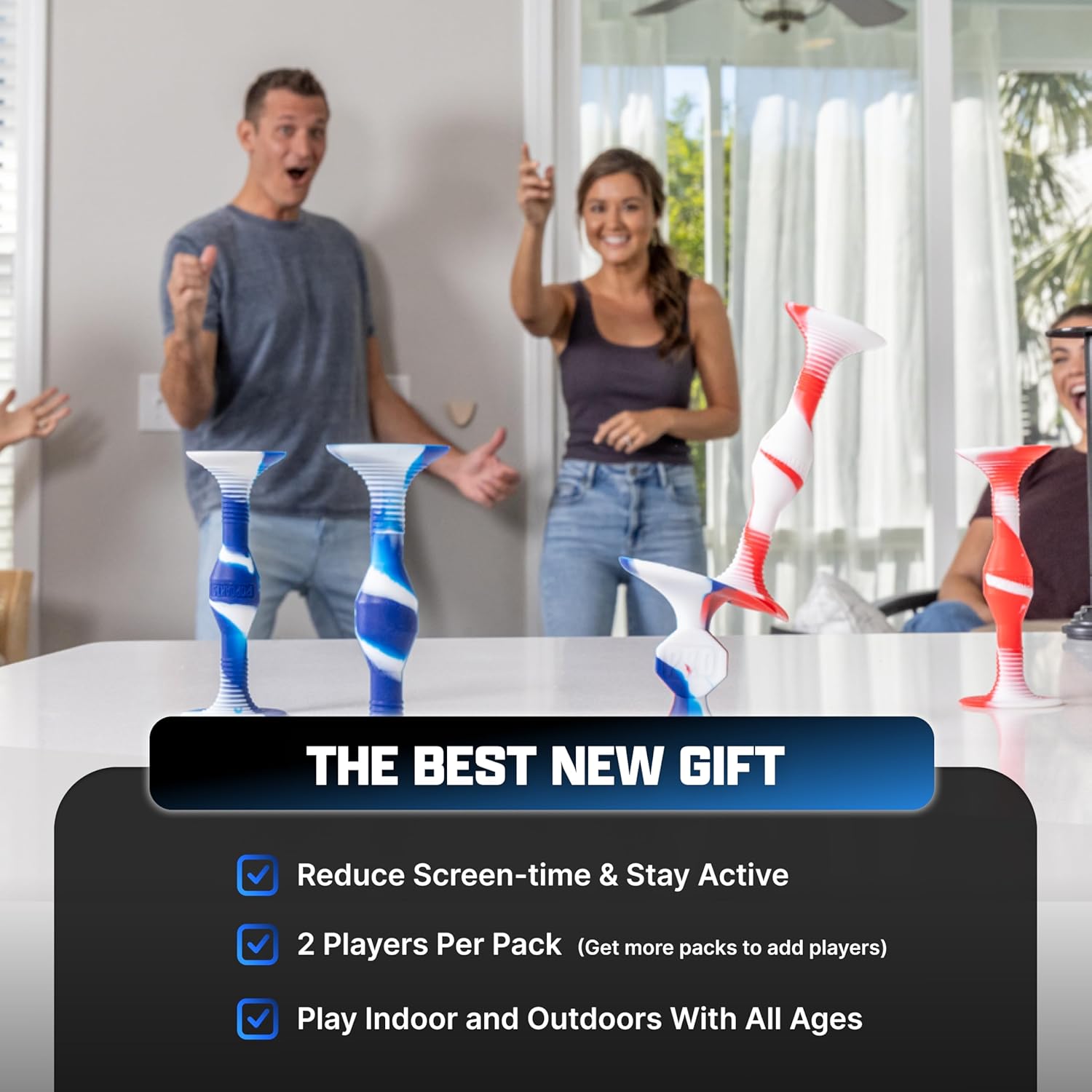 Popdarts PRO Pack Game Set (Wigglenobber Target Marker) - Indoor, Outdoor Suction Cup Throwing Game - Competition with a POP - Image 8