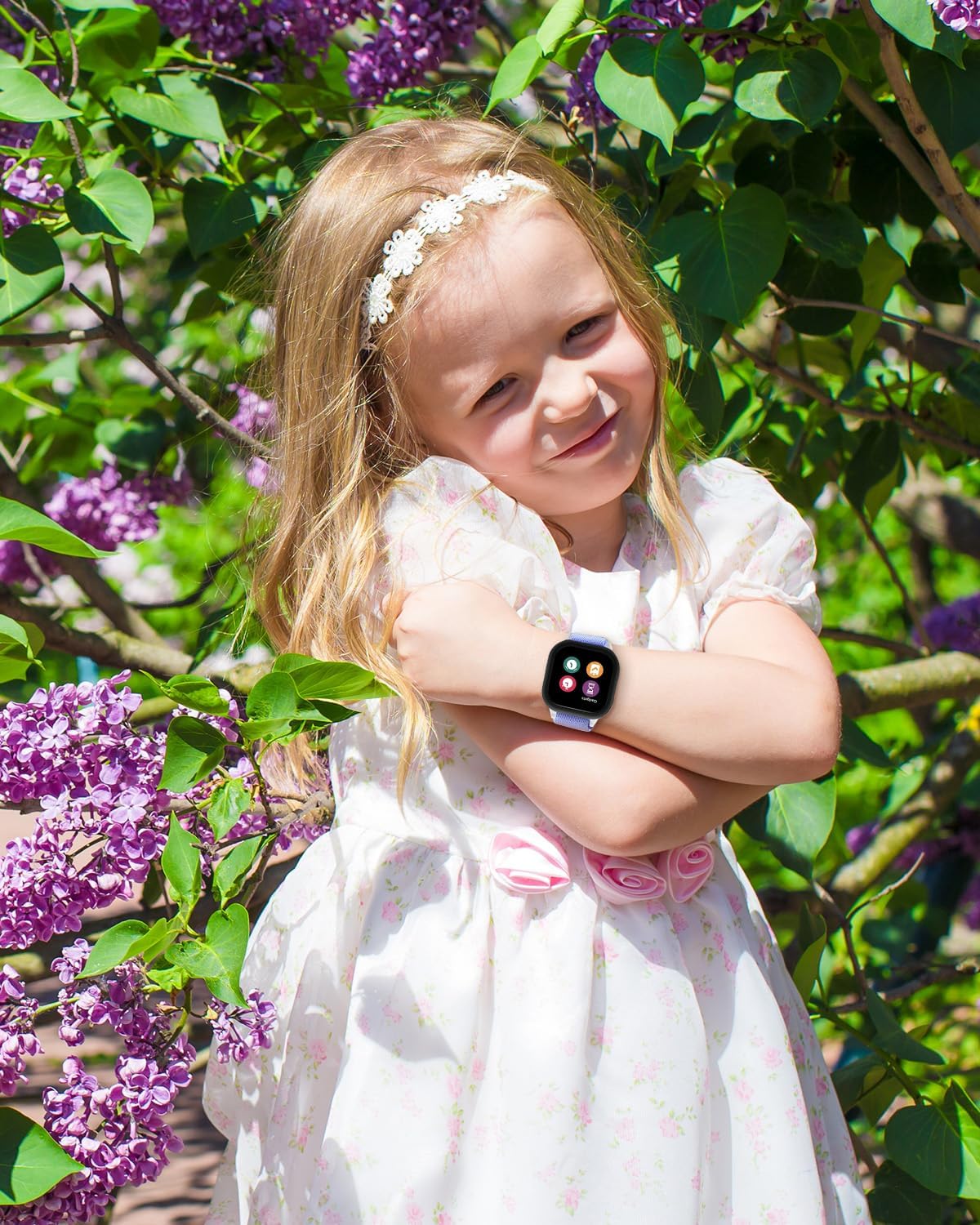 1/3 Pack Kid's Nylon Watch Band - 20mm Stretchy Strap Replacement for Gabb, Gizmo, SyncUP & Cosmo Jr. Watches - For Boys & Girls - Image 5