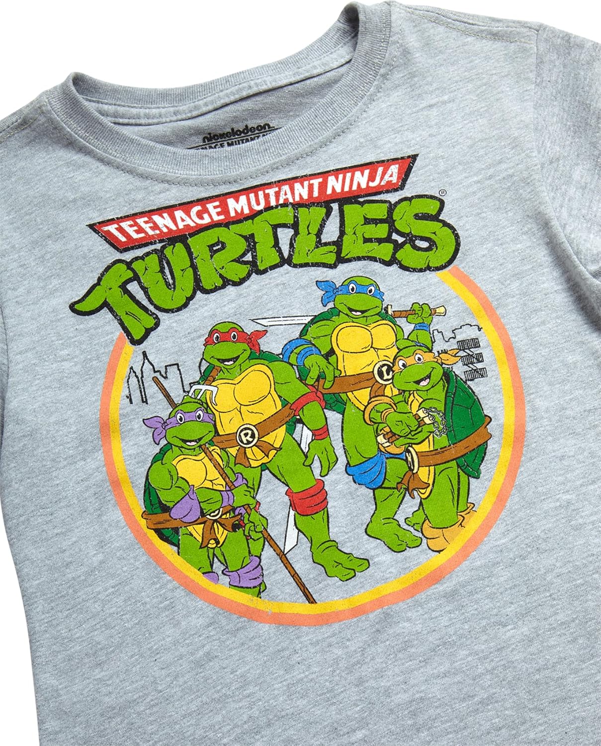 Teenage Mutant Ninja Turtles Boys T Shirts - 2 Pack TMNT Short Sleeve Graphic Tee Shirts for Toddlers and Big Boys (3T-16) - Image 5