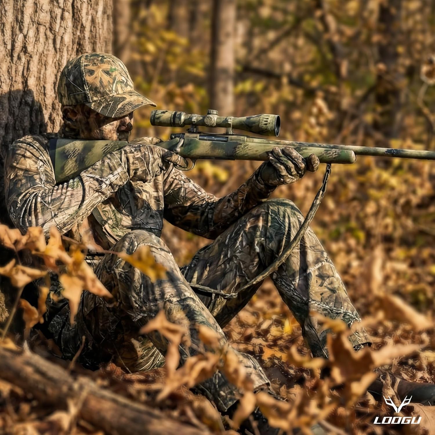 LOOGU Men's Camo Shirt Lightweight Turkey Hunting Shirt Camouflage Shirts for Men Long Sleeve Shirt - Image 5