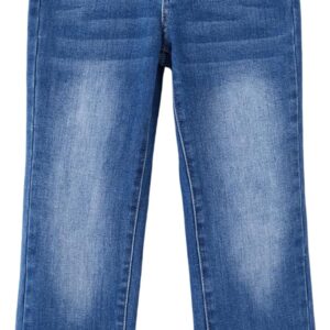 PATPAT Boys Bootcut Jeans Size 4-14 Years Classic Straight Leg Jeans with 5 Pockets