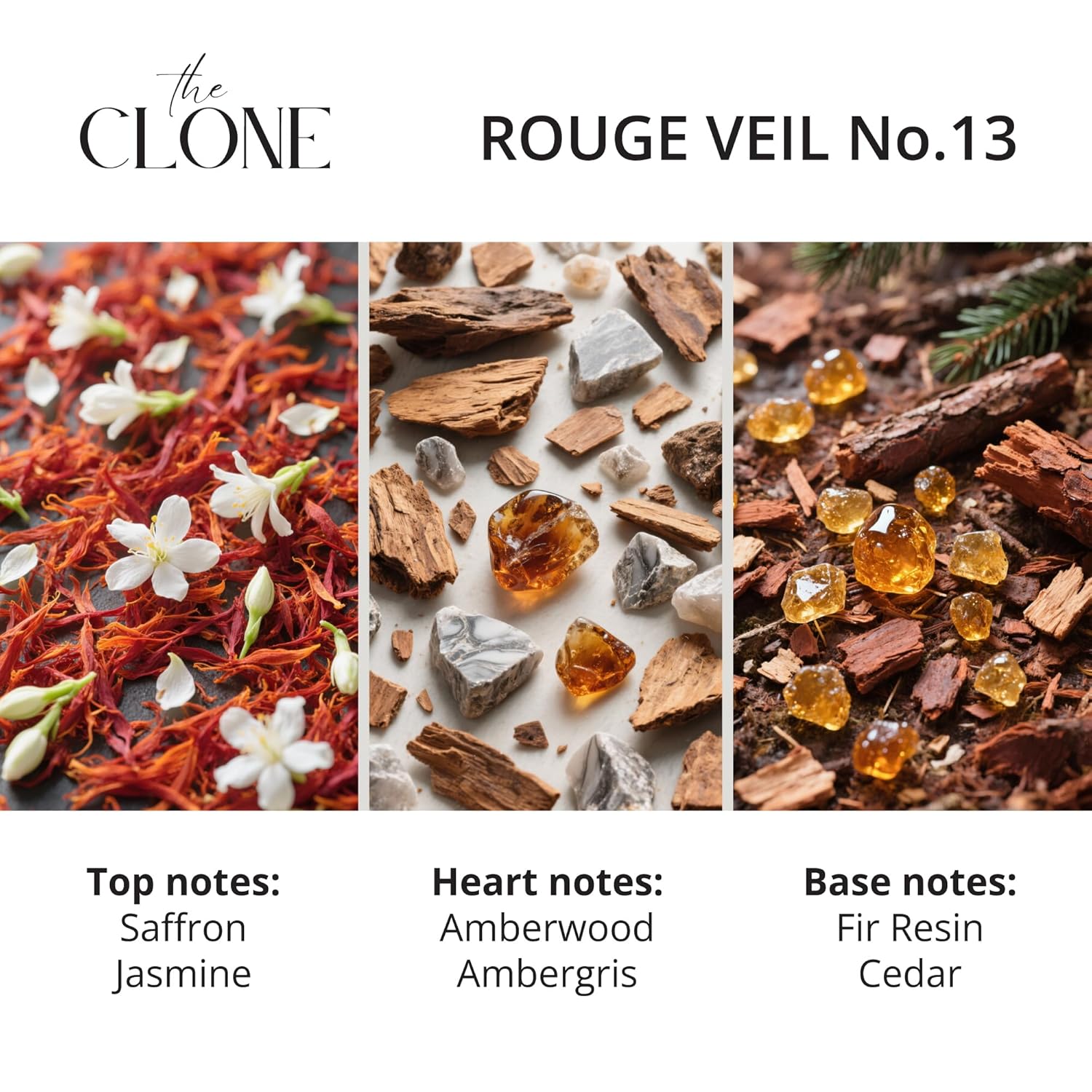 Clone, Rouge Veil No. 13 - Inspired by B.accarat R.ouge 540 Perfume For Women Men Unisex, Extrait de Parfum, Fragrance Perfume Spray, 1.7 Fl Oz (50ml) - Image 2