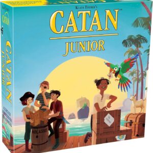 CATAN Junior Board Game – Swashbuckling Adventure for Young Pirates! Strategy Game, Fun Family Game for Kids and Adults, Ages 6+, 2-4 Players, 30 Minute Playtime, Made by CATAN Studio