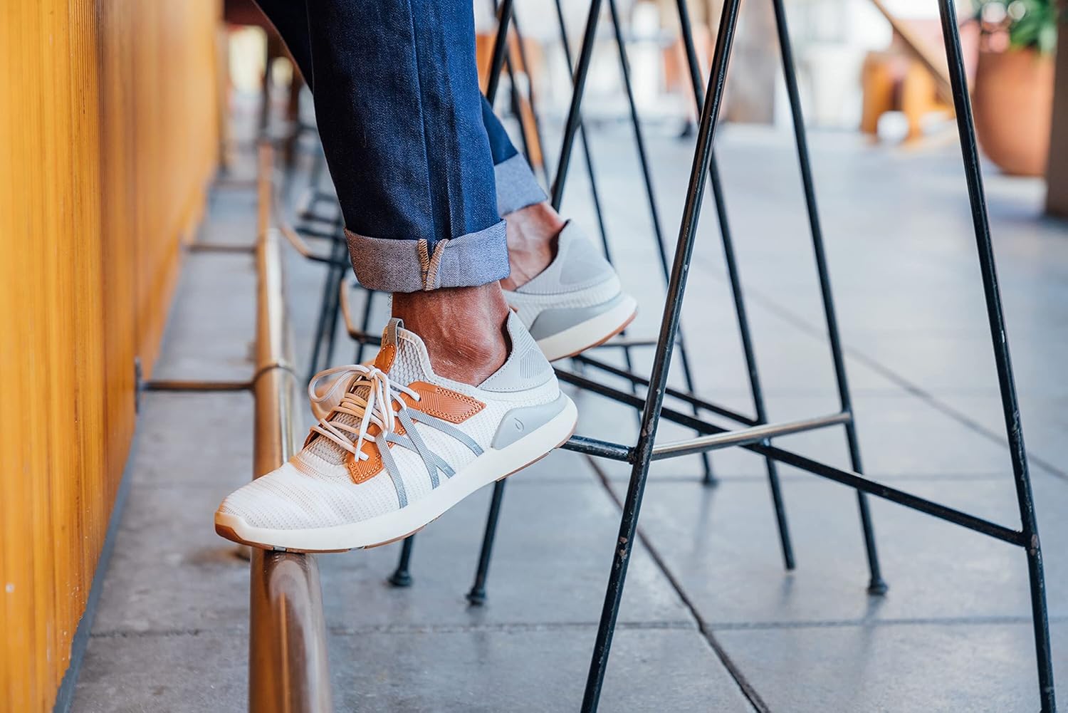 OLUKAI Mio Li Men's Everyday Athletic Shoes, Versatile & Casual Sneaker, Breathable & Comfortable Mesh, Cushioned Arch Support & Secure Fit - Image 2