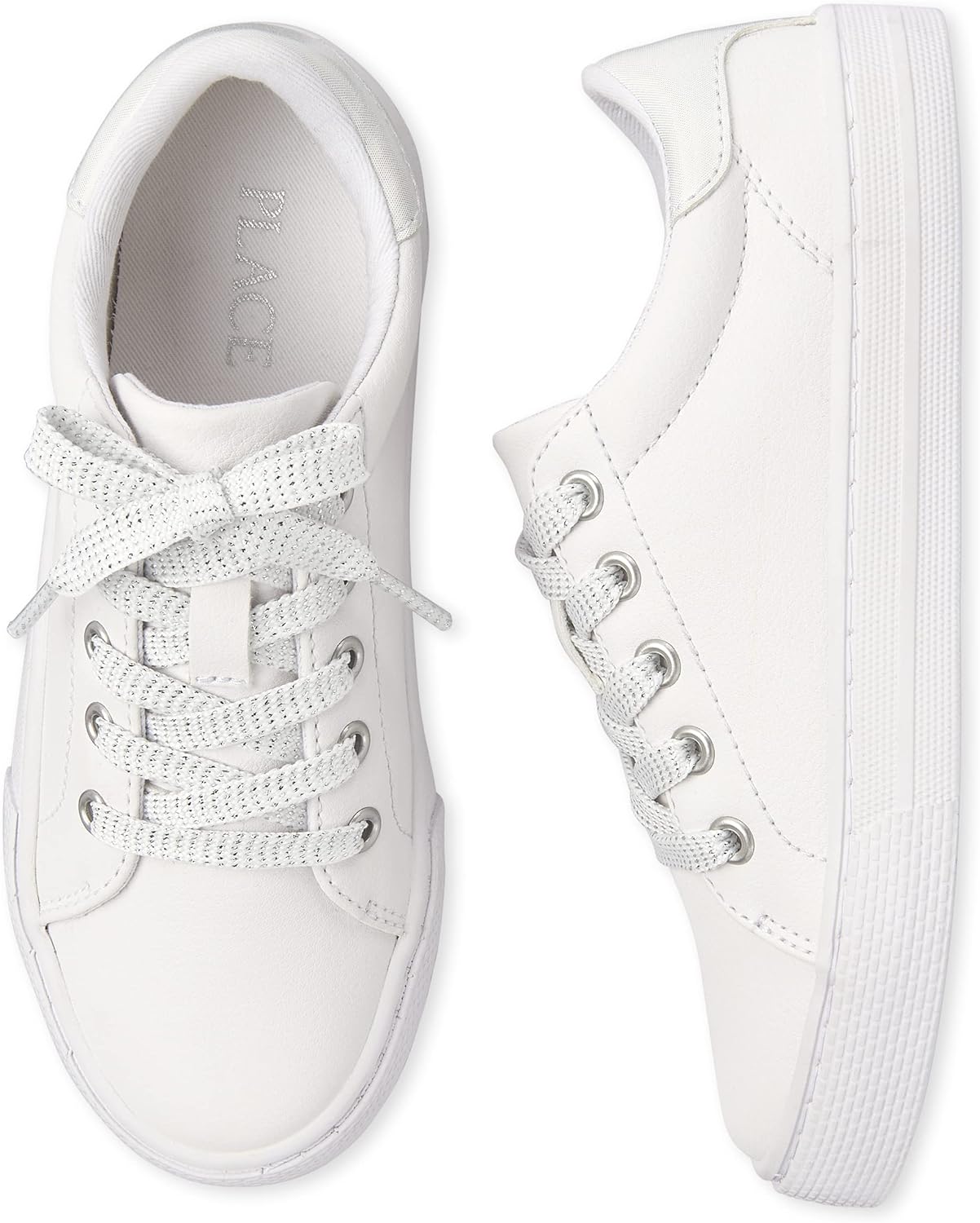The Children'S Place Girls Uniform Low Top Sneakers - Image 2