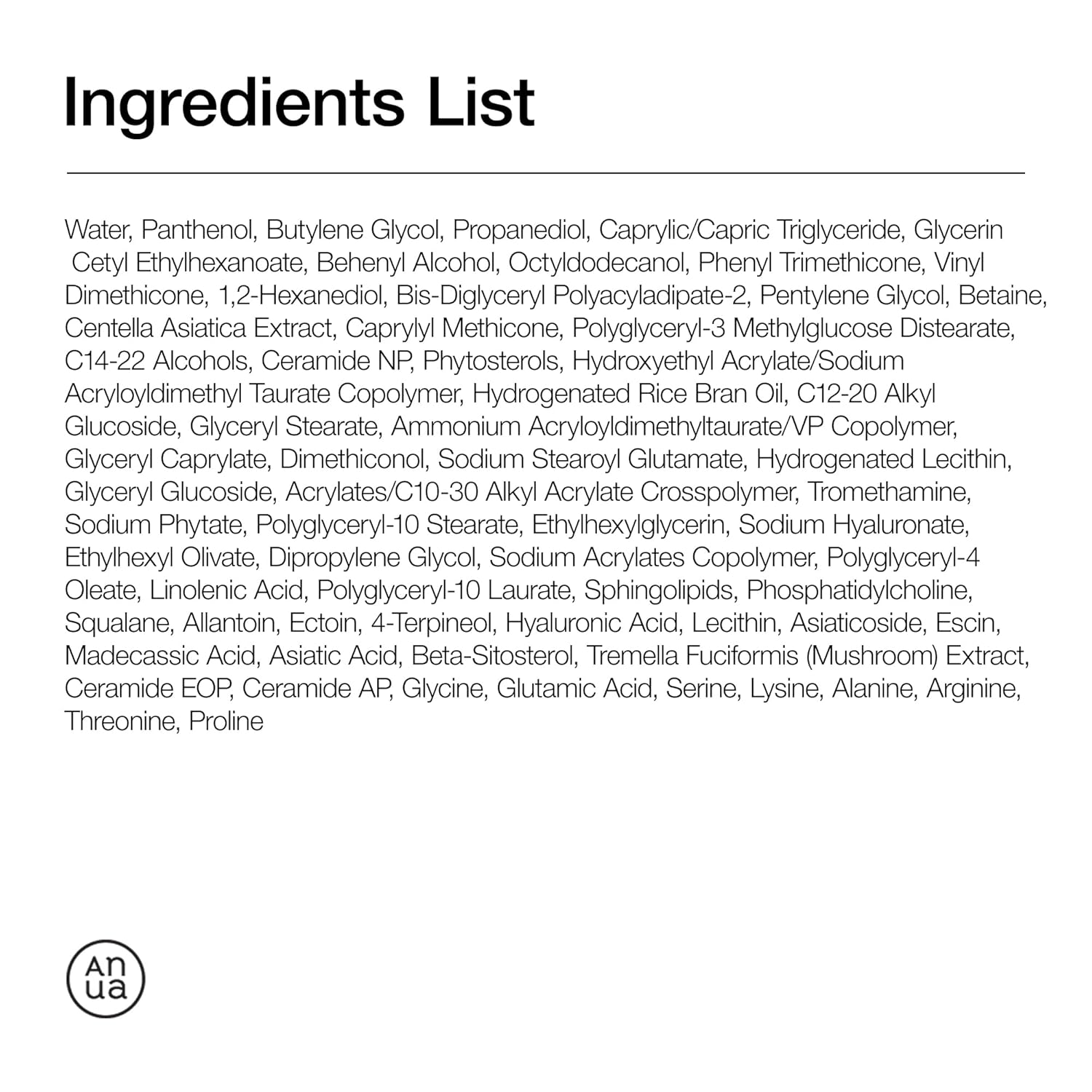 ANUA 3 Ceramide Panthenol Moisture Barrier Cream, Hydrating Daily Face Moisturizer for All Skin Types, Soothing, Non Comedogenic, with Centella for Skin Barrier, Korean Skincare, 3.38 fl oz. - Image 7