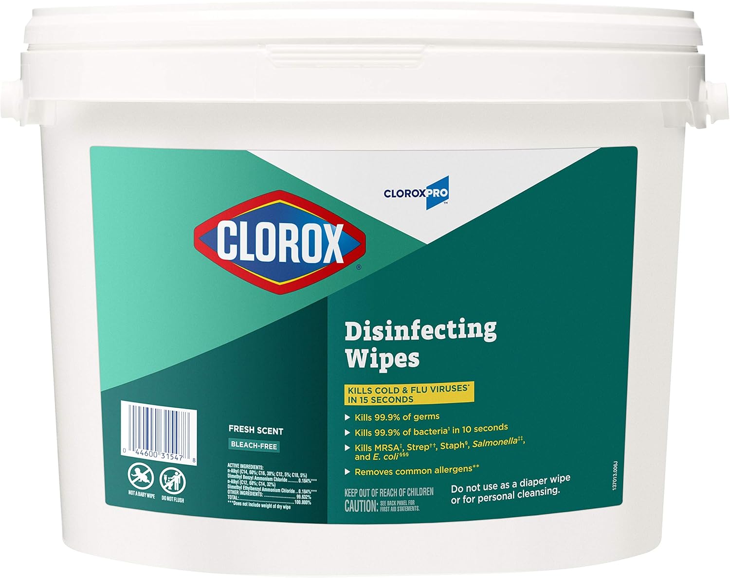 CloroxPro Clorox Disinfecting Wipes, Fresh Scent, 700 Count - Image 14