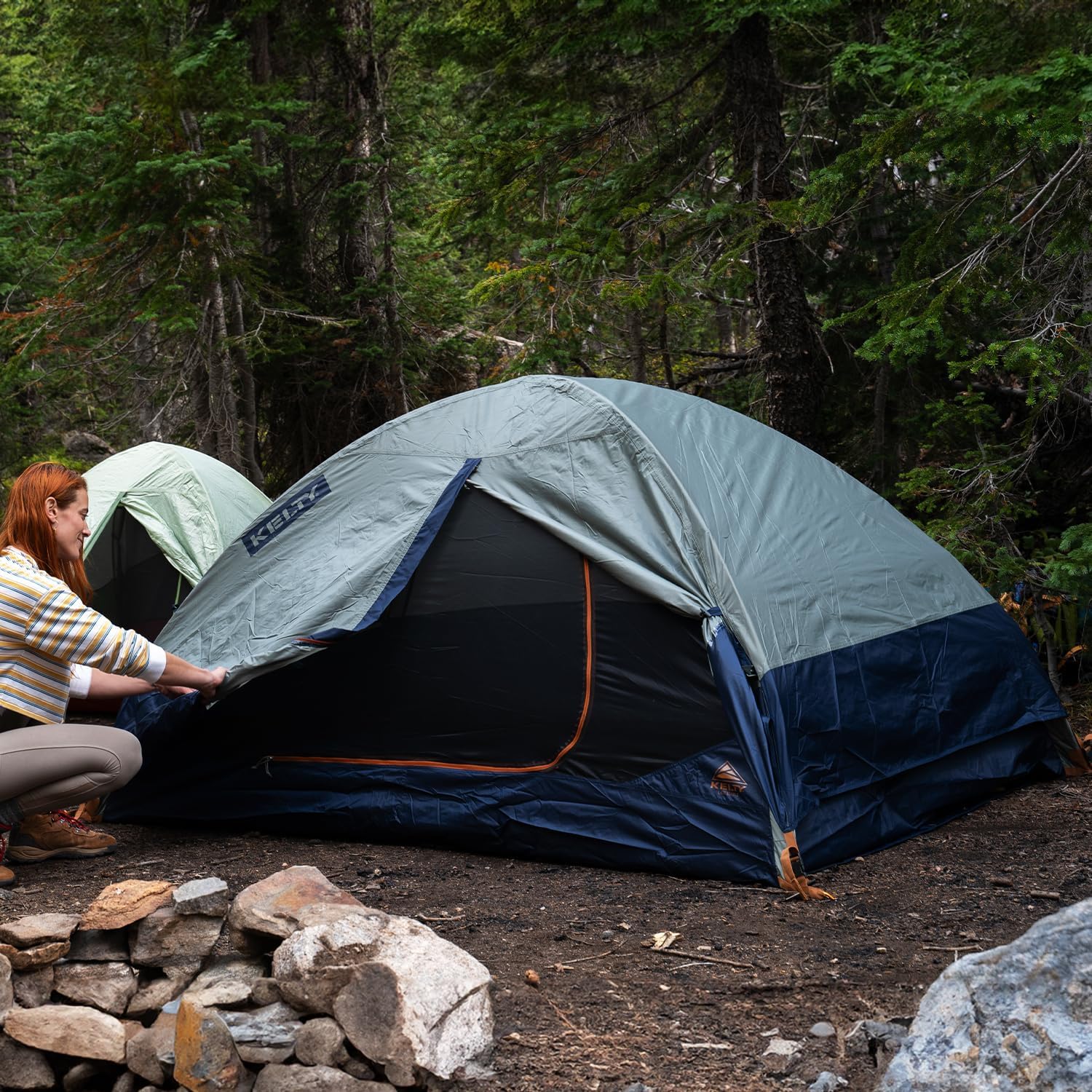 Kelty Late Start Backpacking Tent – Lightweight Two Man Camping Tent Shelter with Quickcorners, Aluminum Poles, Waterproof Poly Fly, Updated for 2024 | Camping Tent Shelter, Quickcorners, Aluminum Poles, Waterproof Poly Fly, Updated for 2024 - Image 11
