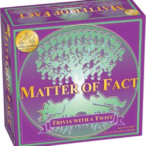 Matter of Fact — Fast-Paced, Rapid-Fire Trivia Challenge with Quirky Categories — Adult & Family Game Night Fun