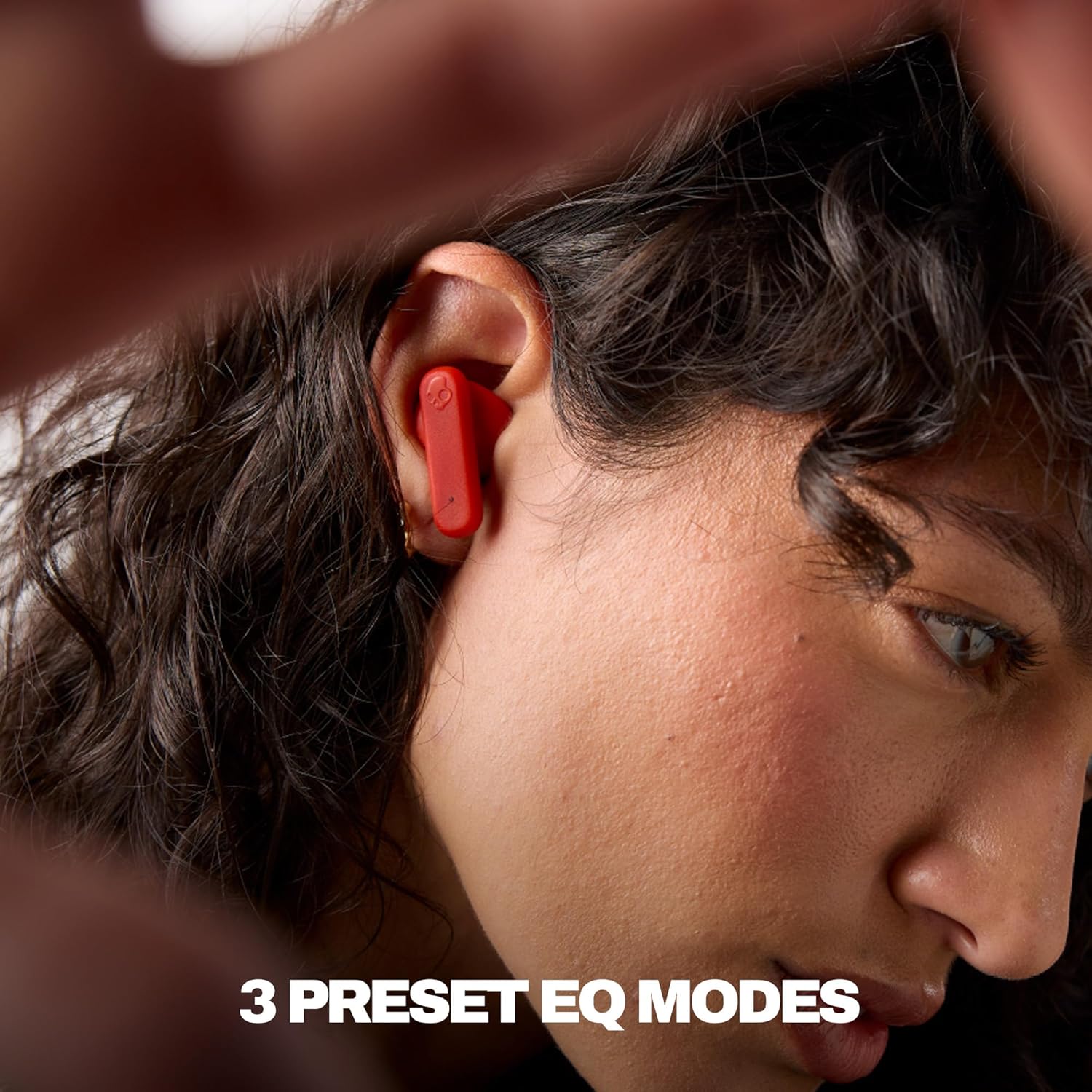 Skullcandy Smokin’ Buds Wireless Earbuds, Bluetooth Headphones, Noise Isolating Fit, Up to 20 Hours Battery, IPX4 Sweat and Water Resistant, Microphone for iPhone Android - Flame - Image 5