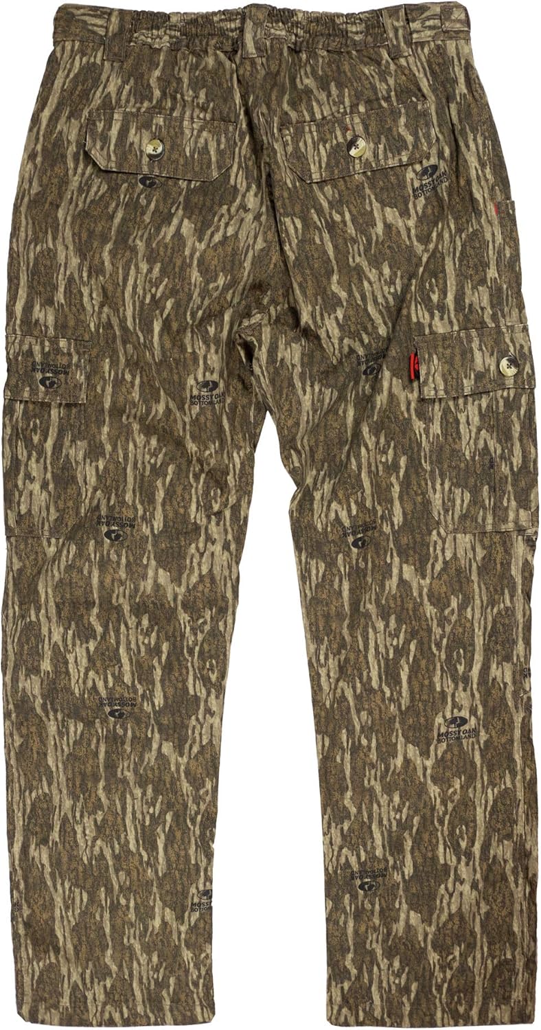 Mossy Oak Men's Hunting Pants Camo Cotton Mill Flex - Image 3