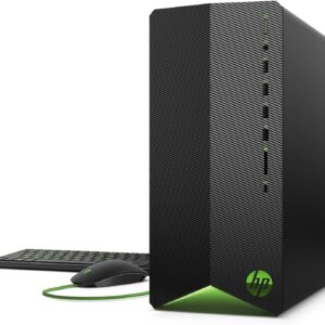 HP Pavilion Desktop Tower Computer, Intel 8-Core i7-11700F up to 4.8GHz, 32GB DDR4 RAM, 1TB PCIe SSD, GeForce GT 610 2GB, WiFi 6, Bluetooth, RJ-45, Type-C, HDMI, Windows 11 Home