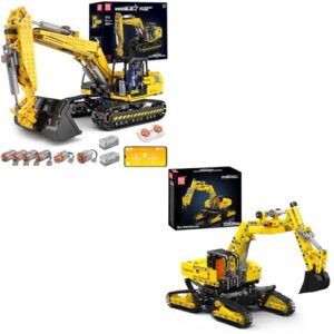 Mould King 13112 RC Excavator Building Set 17076 Excavator Toys for Boys