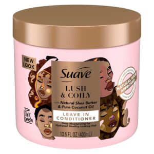 Suave Professionals Natural Shea Butter Coconut Nourish & Strengthen Leave-In Conditioner 13.5 fl oz