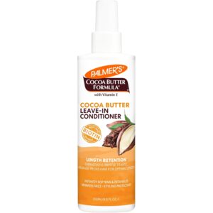 Palmer’s Cocoa Butter & Biotin Length Retention Leave-In Conditioner, Strengthen, Minimize Frizz and Detangle Hair, Suitable for All Curly Hair Patterns 8.5 Ounce