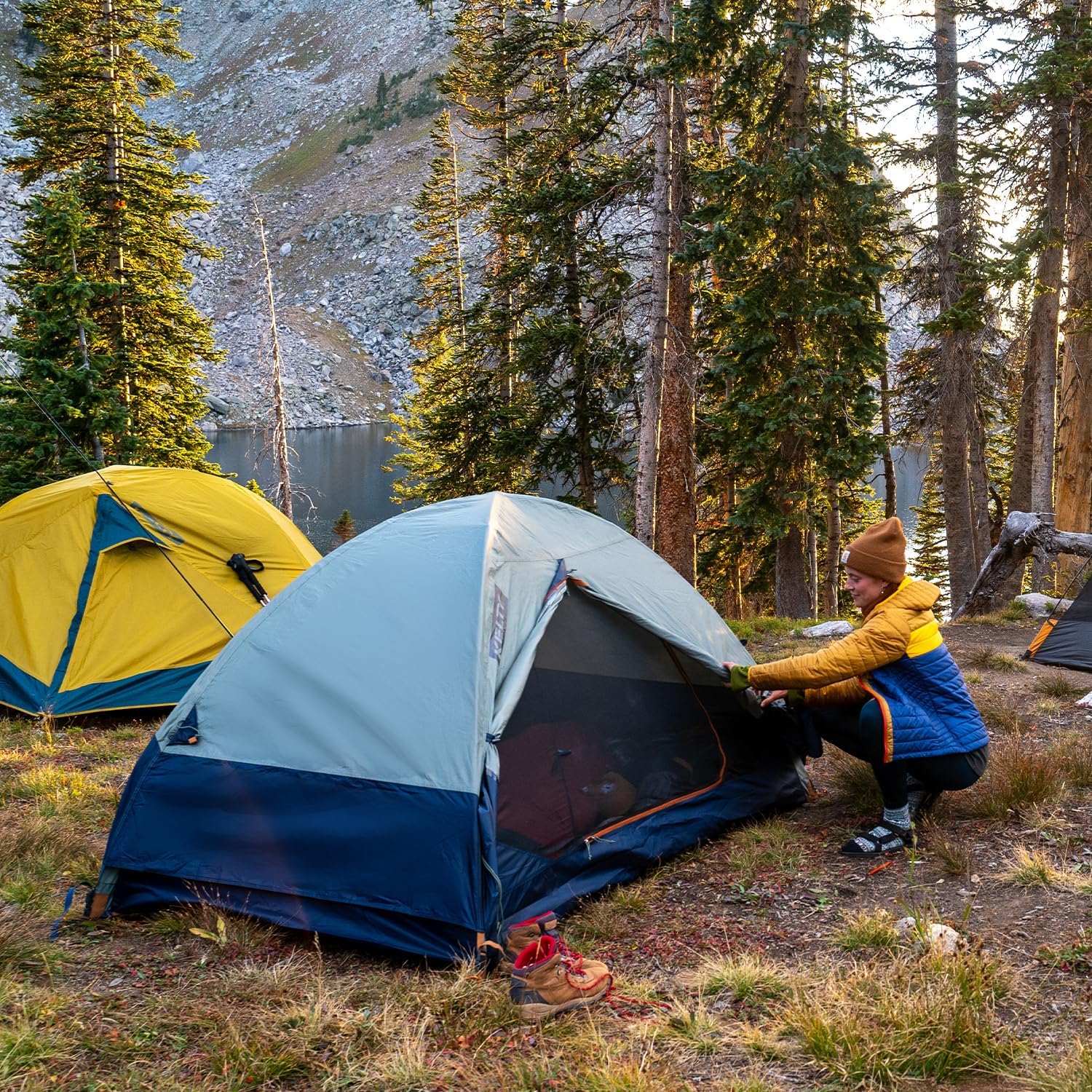 Kelty Late Start Backpacking Tent – Lightweight Two Man Camping Tent Shelter with Quickcorners, Aluminum Poles, Waterproof Poly Fly, Updated for 2024 | Camping Tent Shelter, Quickcorners, Aluminum Poles, Waterproof Poly Fly, Updated for 2024 - Image 19