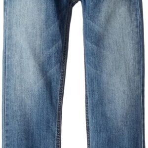 Tommy Hilfiger Boys 5-Pocket Stretch Slim Straight Leg Denim Jean, Zipper Fly & Button Closure