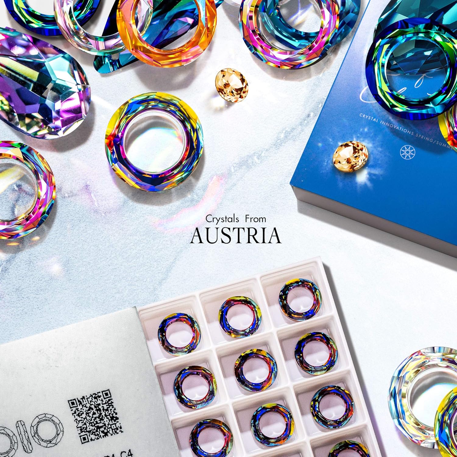 Kate Lynn "Rise From the Ashes Phoenix Necklace Made with Crystals from Austria, 18"+2" Necklace, Packaged with Jewelry Box, Birthday Gift for Women, Symbol of Luck and Renewal - Image 4