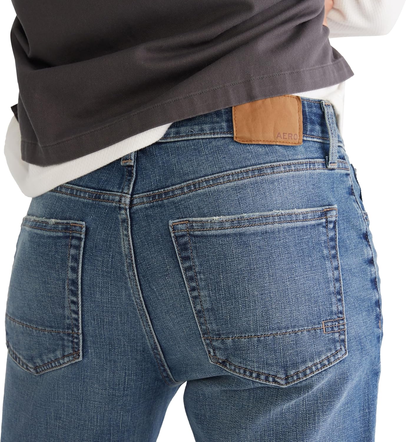 Aeropostale Men's Aeropostale Men's Regular Fit Jean - Image 3