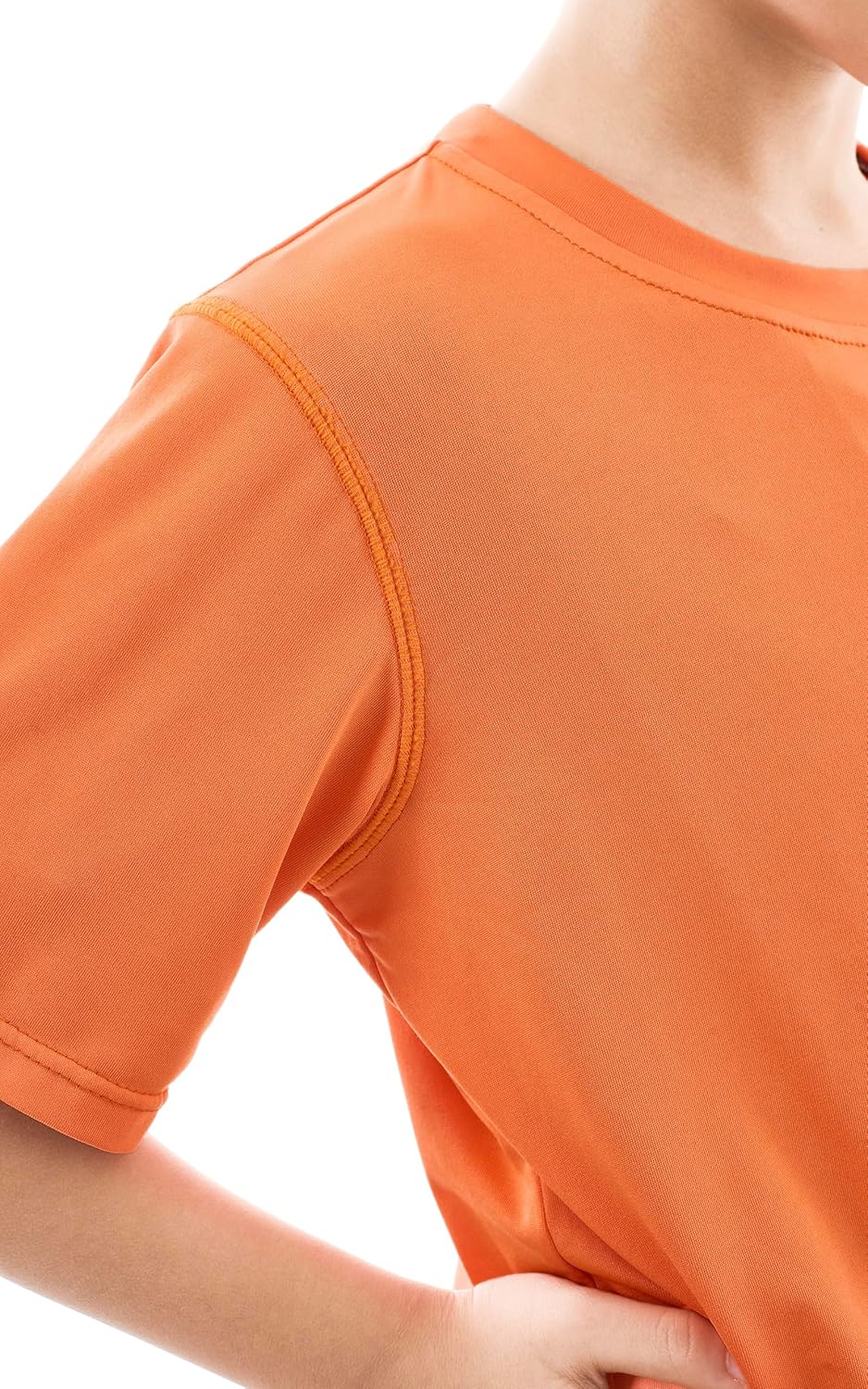 5 Pack Youth Quick-Drying T-Shirt Moisture Wicking Athletic Short Sleeve Tees for Boys & Girls - Image 5