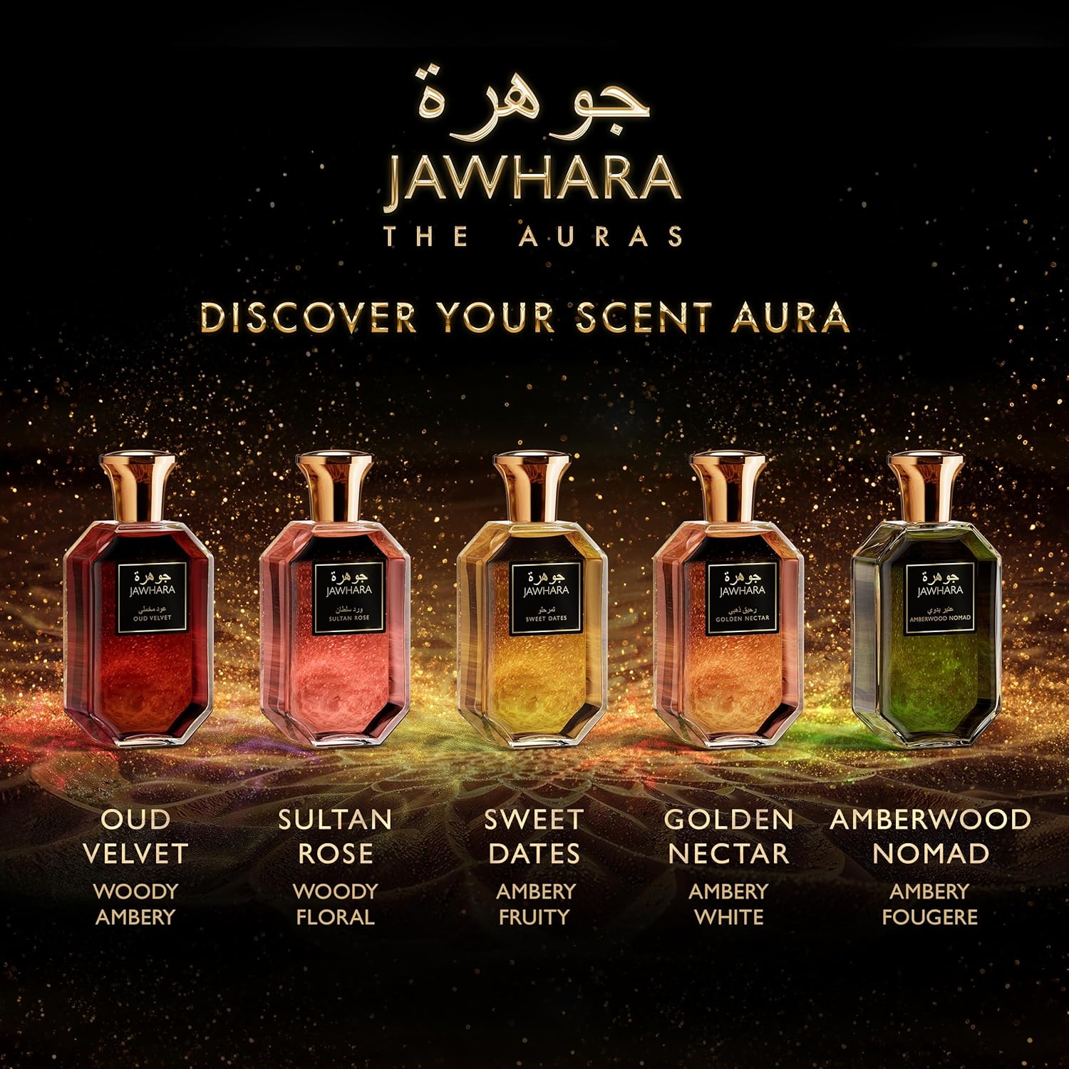 Jawhara Oud Velvet | Woody Ambery Eau de Parfum 3.3 fl oz | Oud with Notes of Saffron, Amber Wood, Leather and Warm Vanilla | Long Lasting | Everyday Wear | TSA Compliant | Strong Fragrance for Men - Image 4