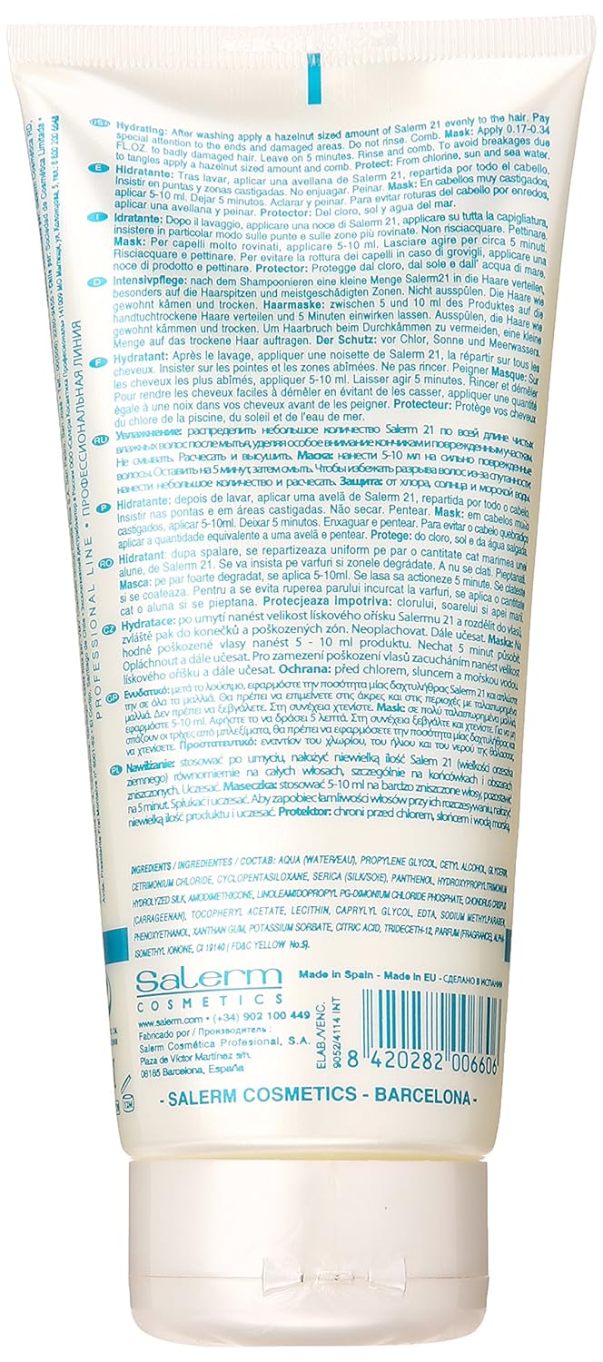 Salerm 21 B5 Silk Protein Leave-In Conditioner, 6.9 Oz - Image 2