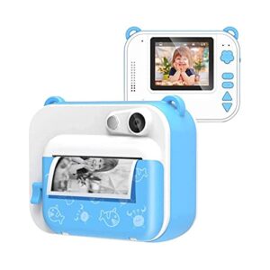HeiDD Kids Camera Instant Print Camcorder Kids Digital Video Camera 8M Toddler Birthday Gift Boys Toys Age 3 4 5 6 7 8 9 10 11 12 Year Old Magic Fun Children Camera with Print Paper