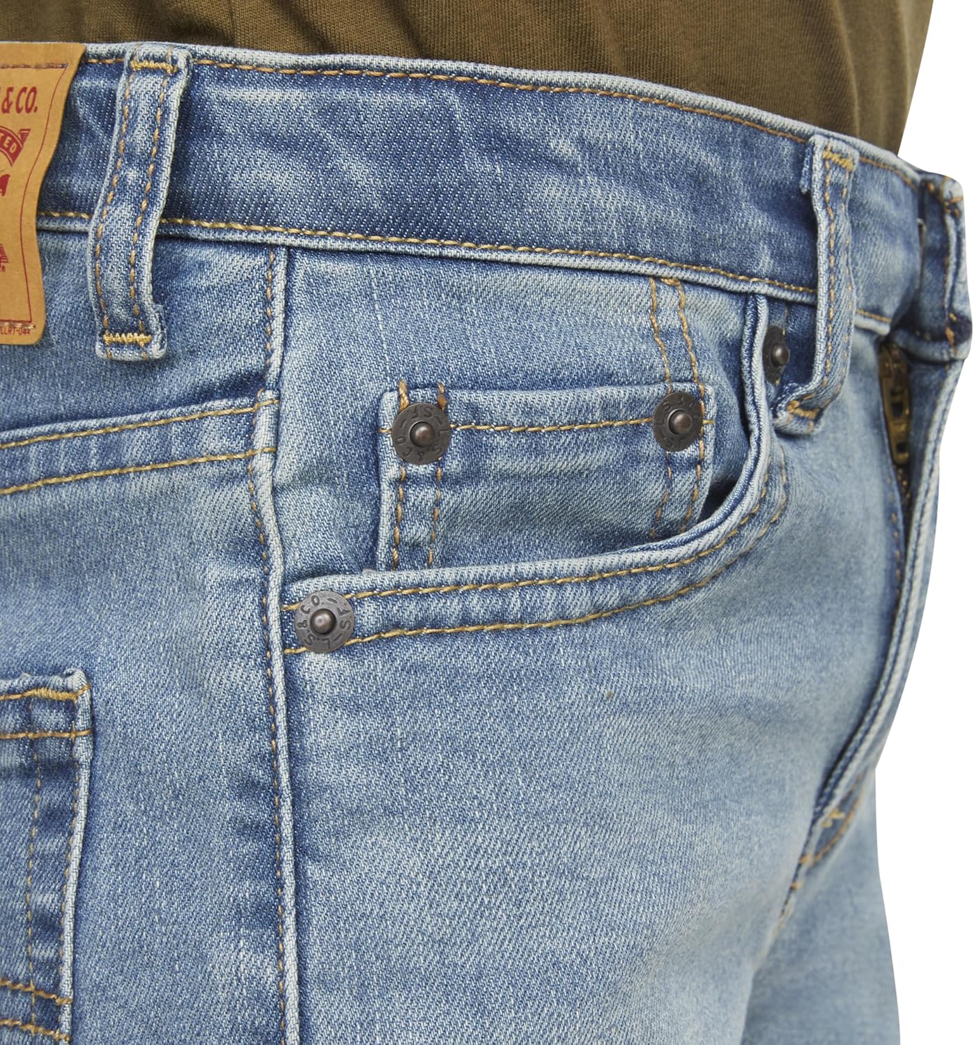 Levi's Boys 512 Skinny Taper Fit Performance Jeans - Image 7