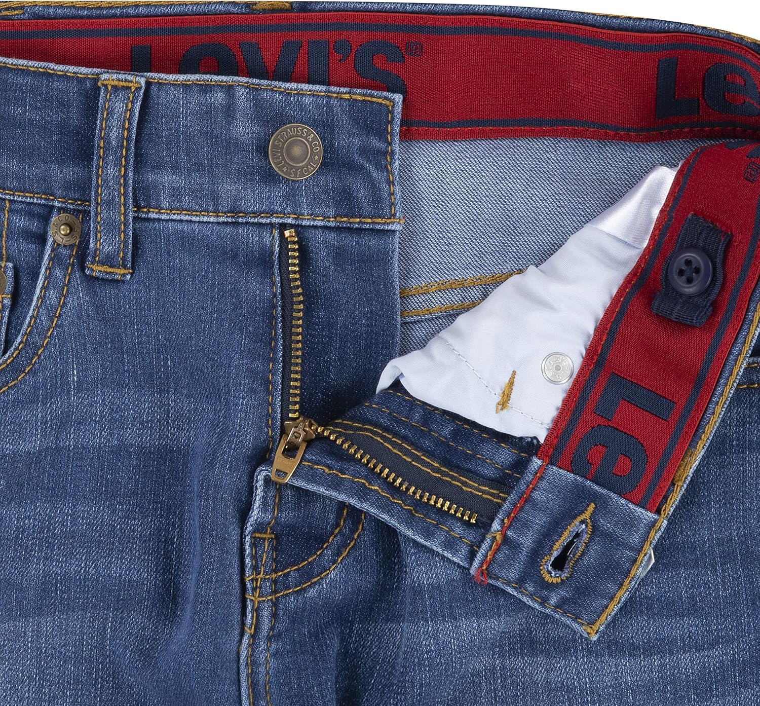Levi's Boys 514 Straight Fit Jeans - Image 5