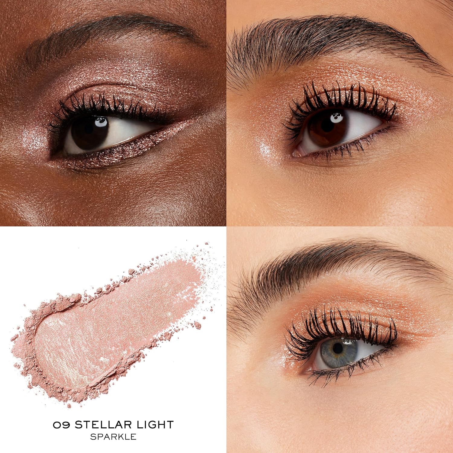 Lancôme Idôle Goddess Dimension Eyeshadow, Shimmer Finish – High Pigment, Crease-Resistant, Long-Lasting, Blendable Eye Makeup, Buildable Color, 09 Celestial Spark - Image 3