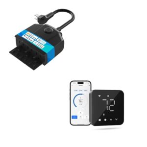 meross Smart Outdoor Plug and Matter Smart Thermostat