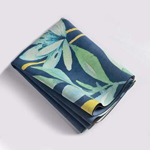 TLTLYJD Yoga Fitness Mat – Deerskin, Soft, Non-Slip, Sweat-Absorbent, Durable, Versatile – 183x 66cm – Yoga, Sit-ups, Stretching, Family, Gym – Perfect for Men and Women. (Color : Green)