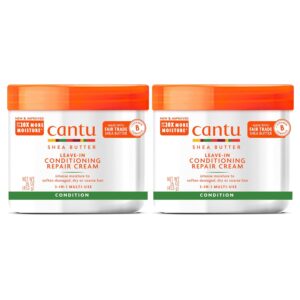 Cantu Leave-In Conditioning Repair Cream with Shea Butter, 16 oz (Pack of 2)