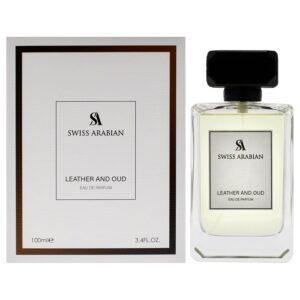 Swiss Arabian Leather And Oud for Unisex – 3.4 oz EDP Spray